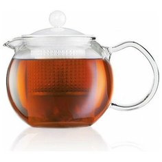 Чайник заварочный с прессом Assam Basic 0.5 л. белый Bodum