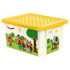 Детский ящик «Игры. Веселье», 17 литров, Три кота Little Angel