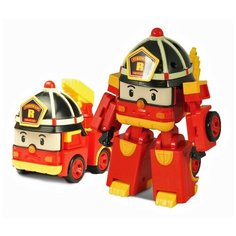 Машинка Robocar Poli Silverlit Рой трансформер, пожарная машина, 10 см (83170)