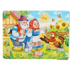 Макси- пазл «Курочка Ряба», 12 деталей Умка