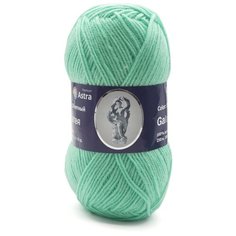 Пряжа Astra Premium Галатея 100гр. 250м (100% акрил) (18 мятный), 3 шт