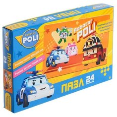 Пазл 24 элемента «Робокар Поли. Рой впереди Origami