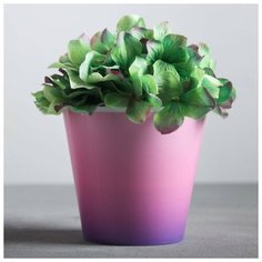 Кашпо «Розовый закат», 0,8 л, 11 х 12 см Дарите счастье