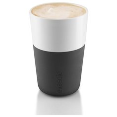 Eva Solo Чашки для латте 2 шт 360 мл черные, Eva Solo