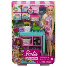 Кукла Барби «Флорист» с цветочным магазином Mattel