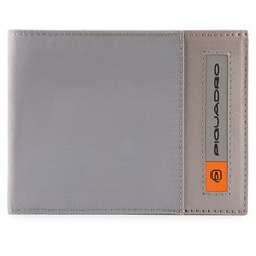 Кошелек мужской Piquadro Bios серый, нейлон (pu1392bio/gr)