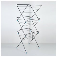 Сушилка напольная 15 м (СБВ2/С), цвет серебряный Nika