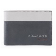 Кошелек мужской Piquadro Urban серый/черный, кожа натуральная (pu257ub00r/grn)