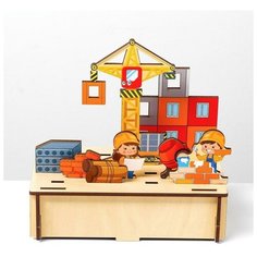 Настольная игра «Панорама. Стройка Woodland