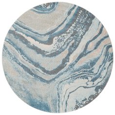 Современный яркий ковер Flower OF2840- O123 круг (200*200 см) Osta Carpet