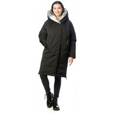 Зимняя куртка женская EVACANA 21908 размер 42, черный