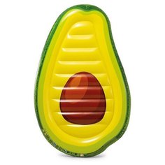 Матрас Intex Авокадо 104x168 см желтый/зеленый