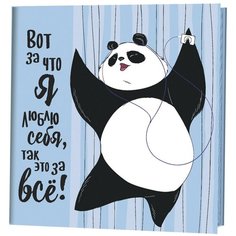 Контэнт. Блокнот. Пандыч (светлсин. Вот за что я люблю себя, так это за всё! (16+)