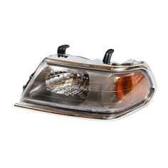 Фара левая с корректором с хром ободком внутри чёрная pajero sport 00-04 Sailing