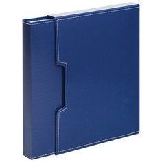 Папка файловая Attache на 80 файлов, в коробе, синяя (271370)