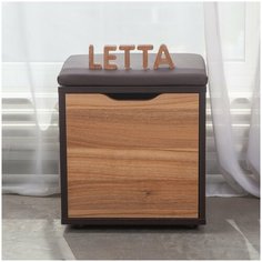 Обувница тумба для обуви Мальта Лайт Венге/орех лион 380х425х300 Letta
