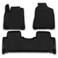 Комплект ковриков салона ELEMENT NLC.61.14.210k для SsangYong Actyon 3 шт. черный