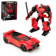Робот «Спорткар», трансформируется, с элементами из металла Wei Jiang