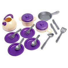 Набор посуды кухонной, 18 предметов, микс Orion Toys