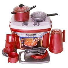 Плита с набором посуды «Ириска», 44 предмета, микс Orion Toys