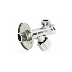 UNI- FITT Вентиль с фильтром 1/2х1/2 НН для подключения бачков/смесителей хром UNI- FITT