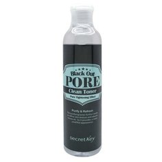 Тонер для лица Secret Key Black Out Pore Clean с древесным углём Toner, 250 мл