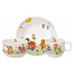 Villeroy & Boch Детский набор посуды 3 предмета в подарочной упаковке Hungry as a Bear Villeroy & Boch