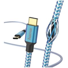 Кабель Hama 00183288 USB Type-C m-USB Type-C m 1.5м синий