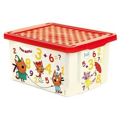 Детский ящик «Обучайка. Считай», 17 литров, Три кота Little Angel