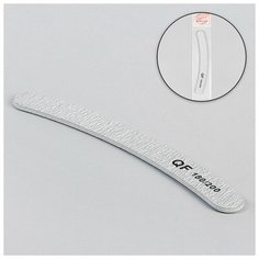 Пилка- наждак, абразивность 180/200, 18 см, цвет серый Queen Fair