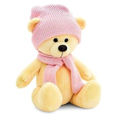 Мягкая игрушка «Медведь Топтыжкин» шапка, шарф, цвет жёлтый 25 см Orange Toys