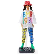 Кукла «Барби» в худи и клетчатых штанах, серия BMR1959 Mattel