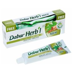 Набор Dabur Herbl ним: зубная паста, 150 г + зубная щётка