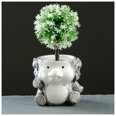 Кашпо керамическое "Слоник" 10*11см Take It Easy