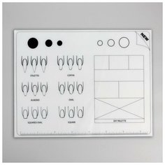 Коврик для маникюра, силиконовый, 40 × 30 см Queen Fair