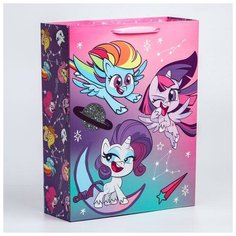 Пакет ламинат вертикальный , 31х40х11 см, My Little Pony Hasbro