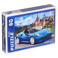 Пазлы «Машина на трассе», 60 элементов Рыжий кот