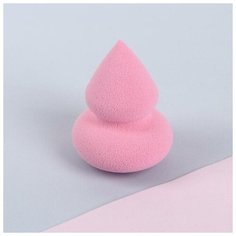Спонж для нанесения косметики, 5,5 ? 4 см, цвет микс (1 шт Queen Fair