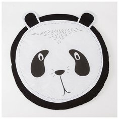 Коврик детский игровой Крошка Я "Панда", d 90 см, 100% хлопок