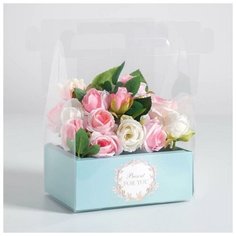 Коробка- переноска Present for you, 20 х 25 х 14 см Дарите счастье
