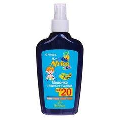 Молочко детское солнцезащитное Africa Kids, SPF 20, 200 мл Floresan