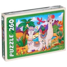Пазлы «Яркие ламы №3», 260 элементов Рыжий кот