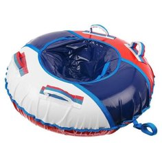Санки- ватрушки «Триколор», с молнией, d=120 см Onlitop