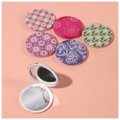 Зеркало складное «Кружево», рисунок микс Queen Fair