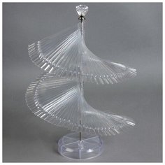 Палитра- стойка для демонстрации лаков, 120 типсов, цвет прозрачный Queen Fair