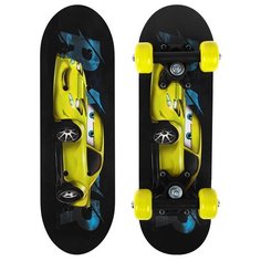 Скейтборд детский «Машинка» 44х14 см, колёса PVC d=50 мм Onlitop