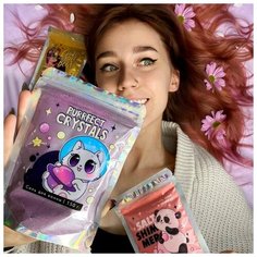 Соль для ванны- шиммер Purrfect, 150 г Beauty Fox