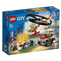 Конструктор Lego City «Пожарный спасательный вертолёт