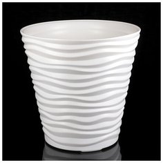 Кашпо «Дюна», 50 л, цвет белый Idea (М Пластика)