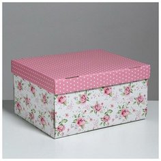 Складная коробка «Воспоминания о чудесном», 31,2 х 25,6 х 16,1 см Дарите счастье